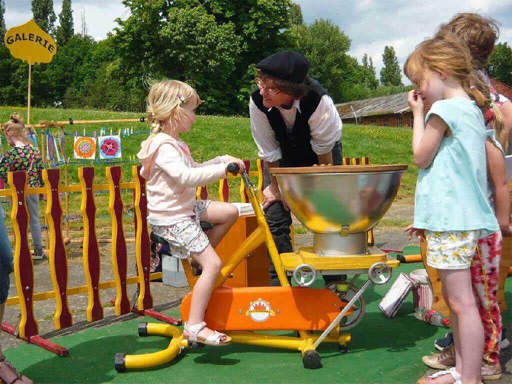 Fiets je schilderij